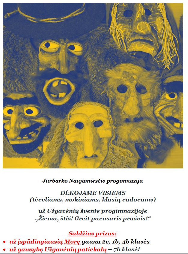 Padėka užgavėnės