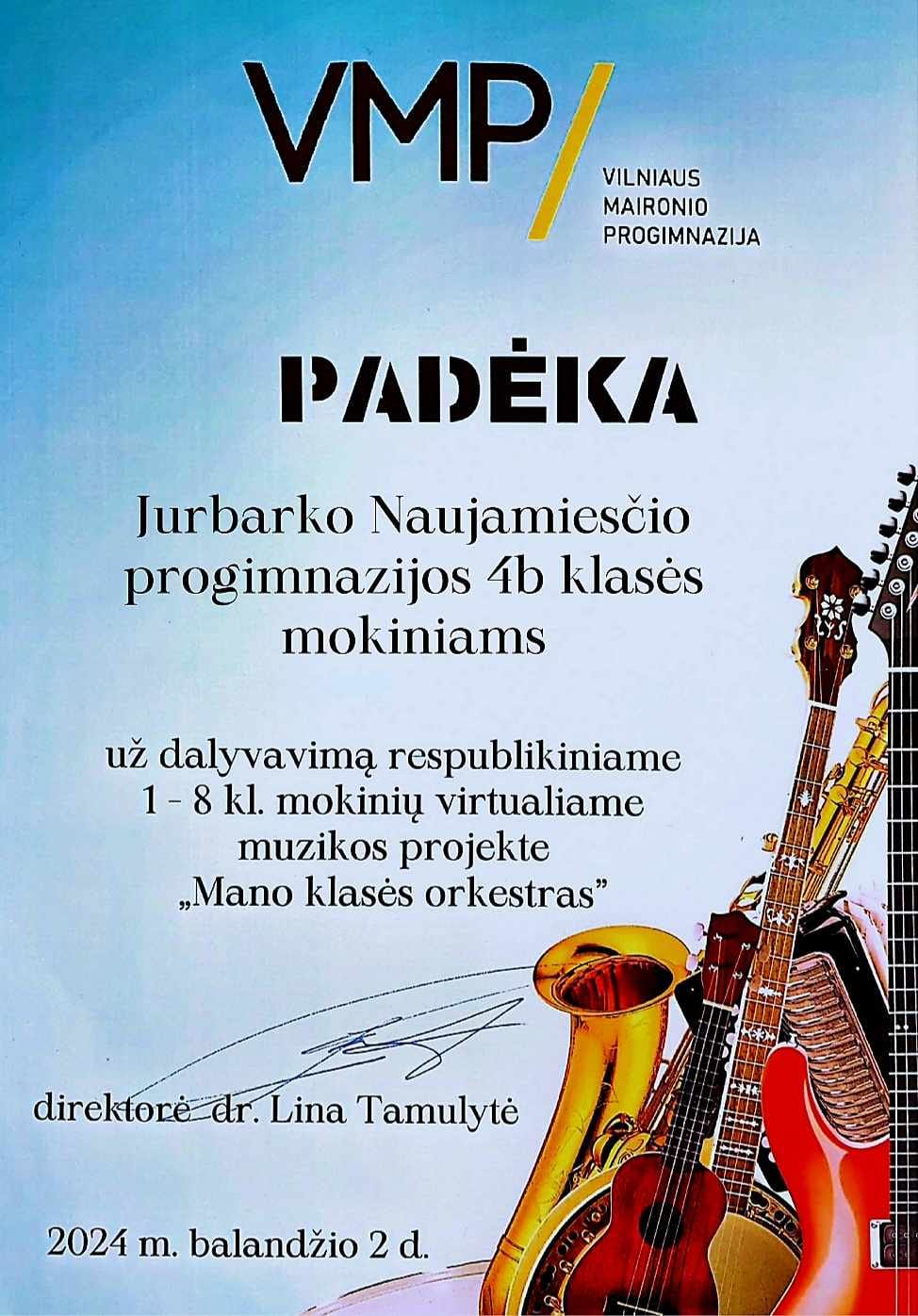 Padėka 01